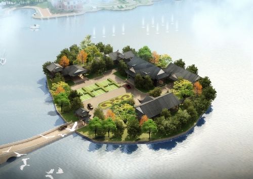 南京千鶴湖景觀方案